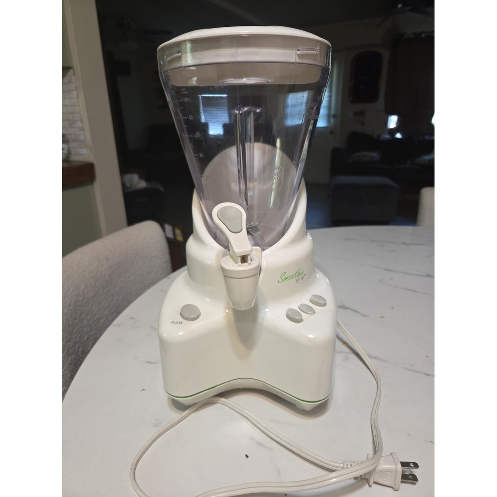 Smoothie Elite Back To Basics Blender 500 Watts Model SE2000 White